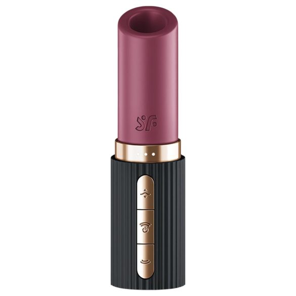 Satisfyer Pro 2 Kiss - Vzdušná pulzná rúž vibračná pomôcka (čierna)