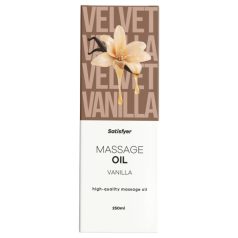 Satisfyer - masážny olej - vanilka (250ml)