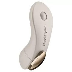   Satisfyer Little Secret - nositeľný vibračný stimulátor do nohavičiek (biely)