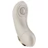 Satisfyer Little Secret - nositeľný vibračný stimulátor do nohavičiek (biely)