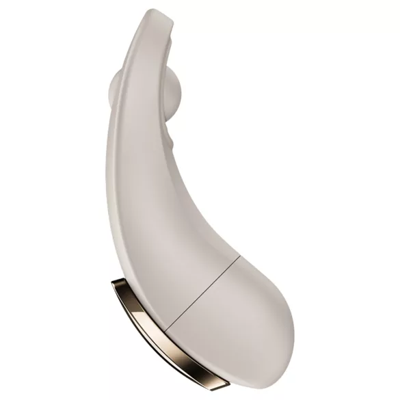 Satisfyer Little Secret - nositeľný vibračný stimulátor do nohavičiek (biely)