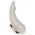 Satisfyer Little Secret - nositeľný vibračný stimulátor do nohavičiek (biely)