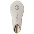 Satisfyer Little Secret - nositeľný vibračný stimulátor do nohavičiek (biely)