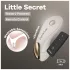 Satisfyer Little Secret - nositeľný vibračný stimulátor do nohavičiek (biely)