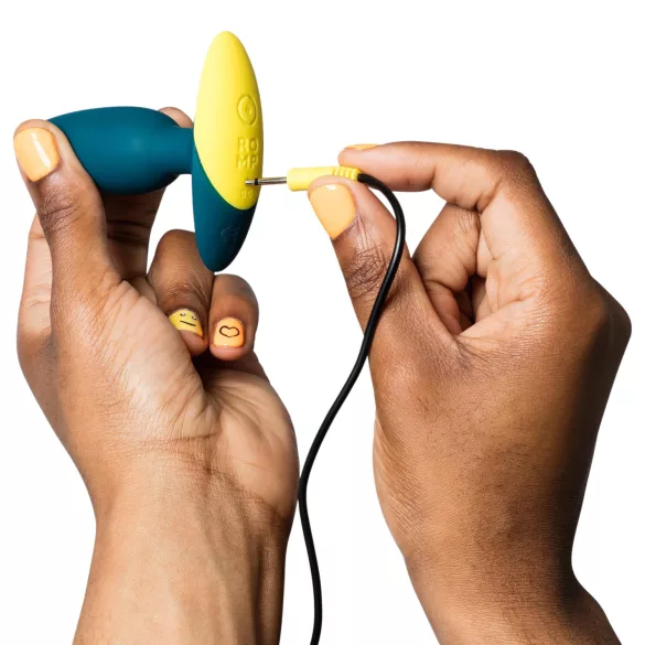 ROMP Bass - análny vibrátor - zelený