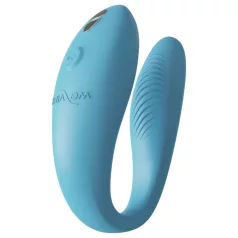   We-Vibe Sync Go - párový vibrátor - smart, nabíjateľný - tyrkysový