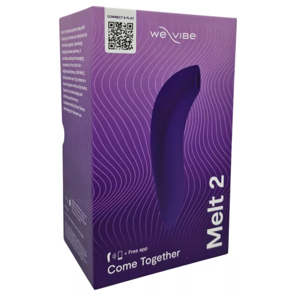 We-Vibe Melt 2 - stimulátor klitorisu s technológiou vln vzduchu - fialový