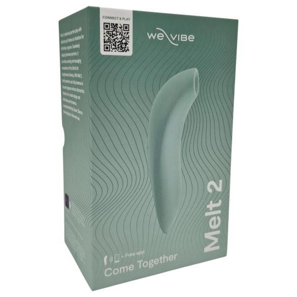 We-Vibe Melt 2 - stimulátor klitorisu na vlny - smart - tyrkysový