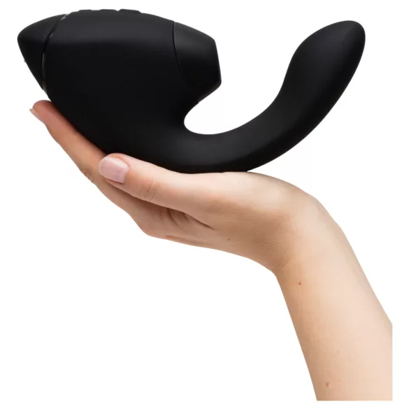Womanizer Next Duo - 2v1 vibrátor na bod G (čierny)
