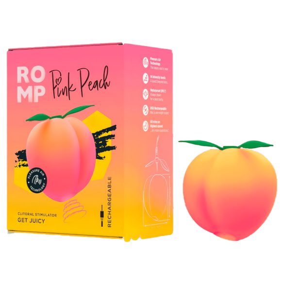 Romp Pink Peach - vibrátor s tlakovými vlnami - ružový