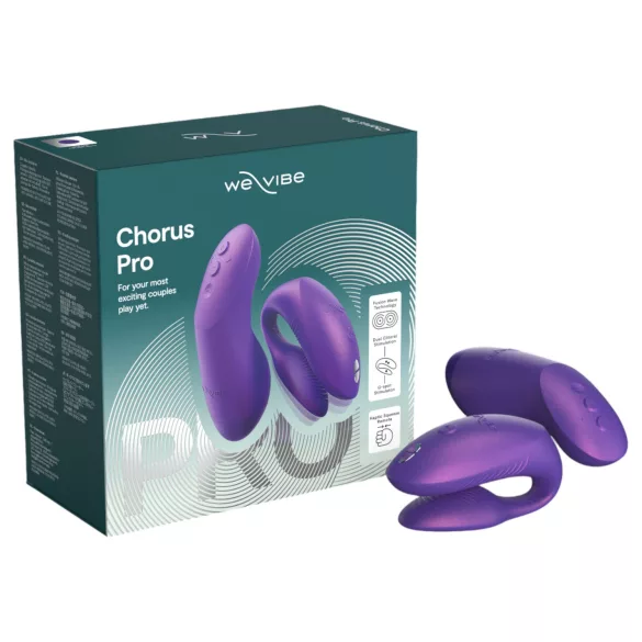 We-Vibe Chorus Pro - párový vibrátor s diaľkovým ovládačom - fialový
