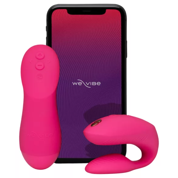 We-Vibe Chorus Pro - párový vibrátor s aplikáciou a diaľkovým ovládaním (ružový)