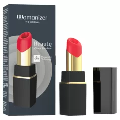   Womanizer Beauty - klitorálny stimulátor s vlnami vzduchu v tvare rúžu (čierny)