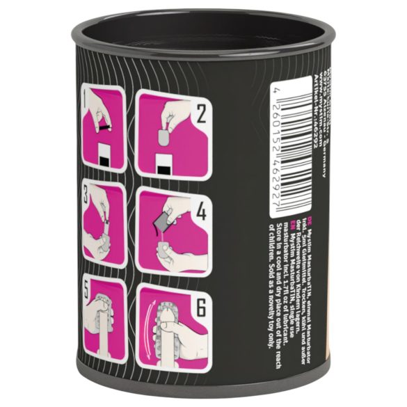 Mystim - masturbátor pre mužov - vlnitý povrch - biely