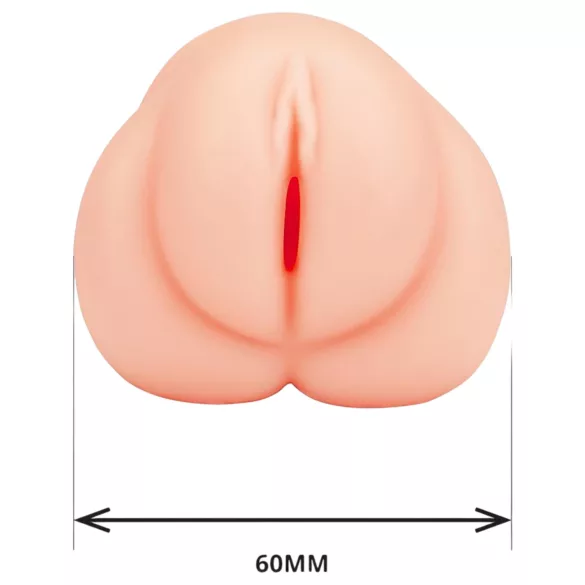 TAMASHII Waiting Girl - hentai umelá vagína masturbátor (prírodná farba)