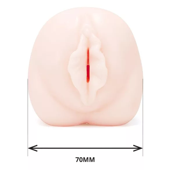 TAMASHII Continuous Orgasm - anime umelá vagína masturbátor (prírodná farba)