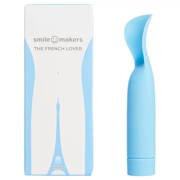 Smile Makers - Francúzsky milenec vibrátor (modrý)