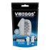 VIBEGGS Blow Misty - vibračné vajíčko masturbátor (biele)