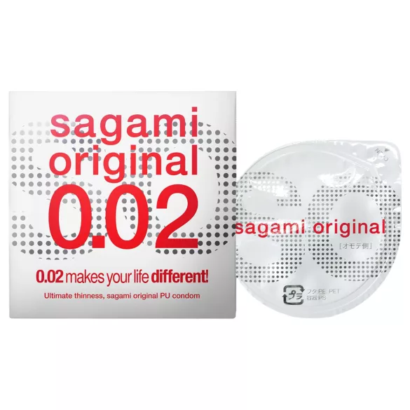 Sagami Original 0,02 - kondóm - 55 mm - 1 kus