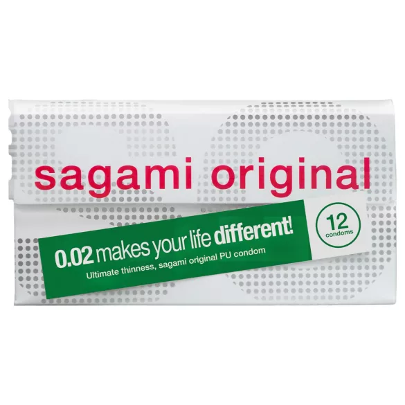 Sagami Original 0,02 - kondóm - ultra tenký - 55mm (12ks)