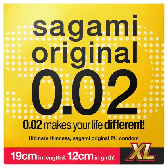 Sagami Original 0,02 XL - kondóm - 61 mm - 1 ks