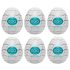 TENGA Egg Wavy II - vlnitý vajíčkový masturbátor (6ks)