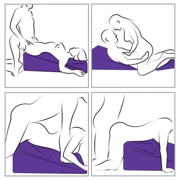 Liberator - set erotických vankúšov 2 ks - čierna