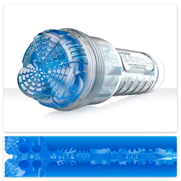 Fleshlight Turbo Core - pohlcujúci masturbátor - modrá