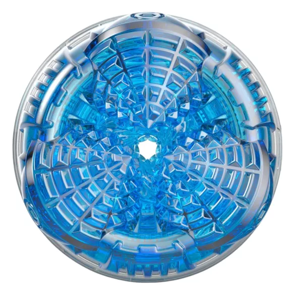 Fleshlight Turbo Core - pohlcujúci masturbátor - modrá