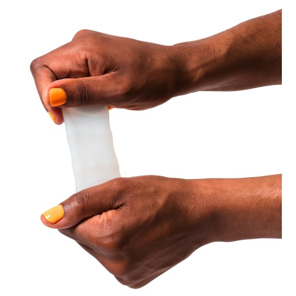 ROMP Mosh - cestovný masturbátor - flexibilný - priehľadný