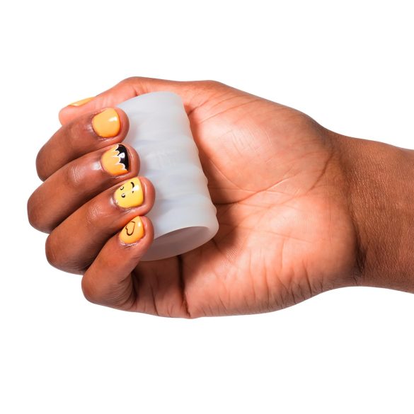 ROMP Mosh - cestovný masturbátor - flexibilný - priehľadný