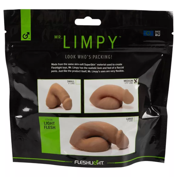 Mr. Limpy - realistický dildo stredný - telová farba