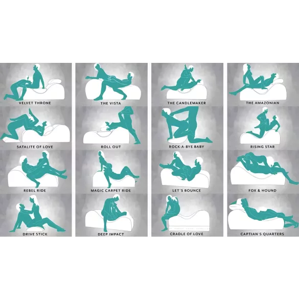 Liberator Esse Lounger - tantra kreslo - nastaviteľné - 3 diely - červené