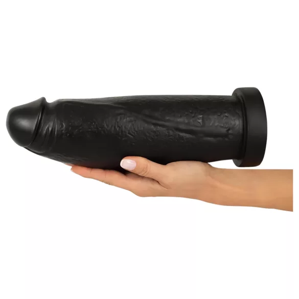 realistixxx Real Giant - obrovský dildo - 30 cm (čierny)