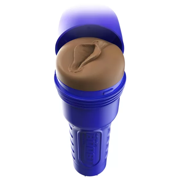 Fleshlight Boost Bang - realistická vagína masturbátor - hnedá