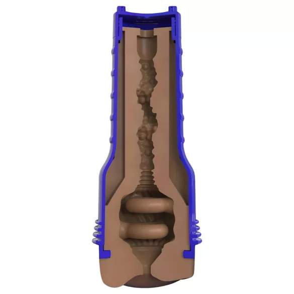 Fleshlight Boost Blast - realistický anál masturbátor - hnedý