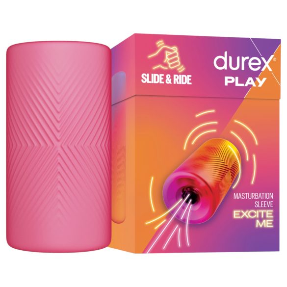 Durex Slide & Ride - masturbátor (ružový)