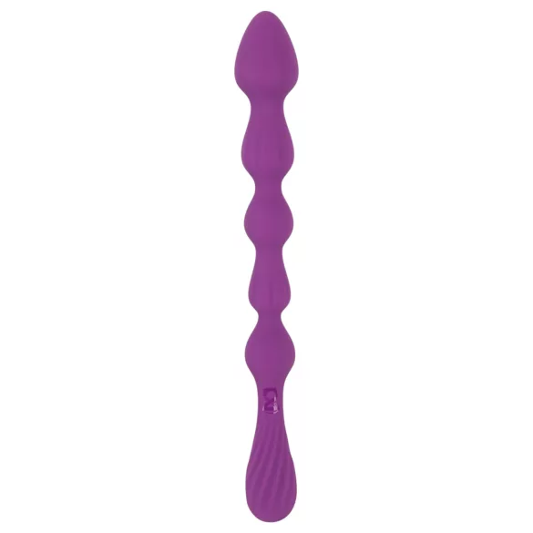 You2Toys - Guľatý, flexibilný anál dildo - (fialová)