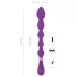 You2Toys - Guľatý, flexibilný anál dildo - (fialová)