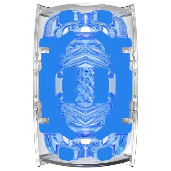 Fleshlight Quickshot Turbo - cestovný masturbátor - modrý