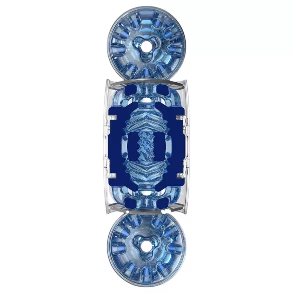 Fleshlight Quickshot Turbo - cestovný masturbátor - modrý