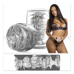   Fleshlight Quickshot Autumn Falls - cestovný masturbátor (priehľadný)