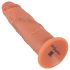 Realistixxx – realistický, dvojvrstvový dildo (prírodný vzhľad)