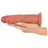 Realistixxx – realistický, dvojvrstvový dildo (prírodný vzhľad)