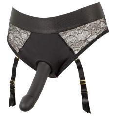 You2Toys - pripínací dildo s nohavičkami - čierne