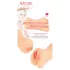 Nature Skin - vaginálny a orálny masturbátor (prírodný)