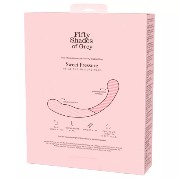 Fifty Shades of Grey - dvojitý dildo - čierny