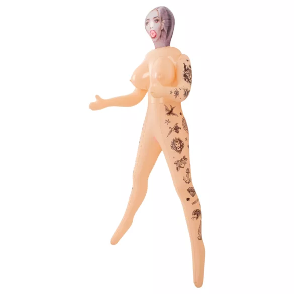 You2Toys - nafukovacia tetovaná sexuálna bábika