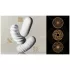 TENGA 3Dx Spiral - masturbátor so špirálovým vzorom (biely)