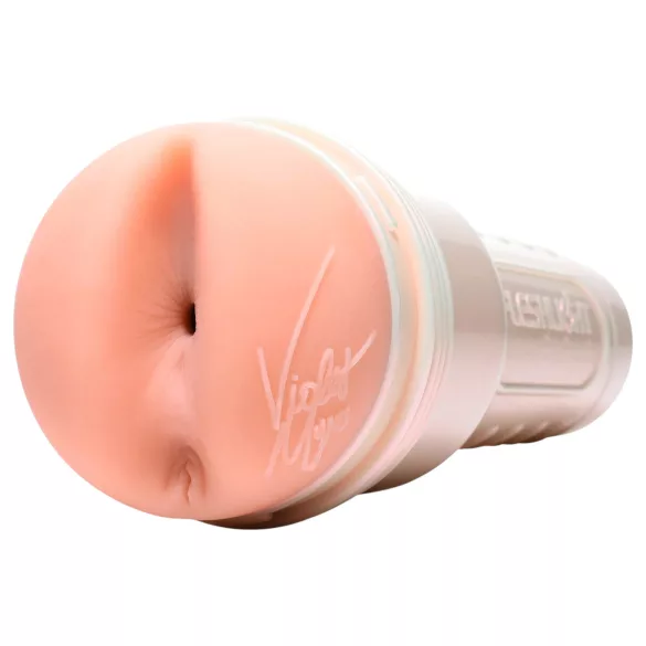 Fleshlight Girls Violet Myers Ahegao - realistický análny masturbátor (telovej farby)